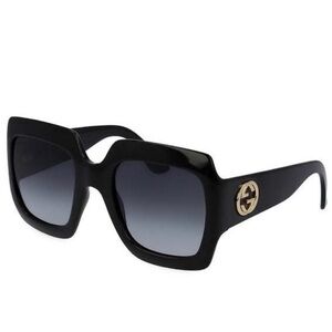 Gucci Black Sunglasses Bold Frame
